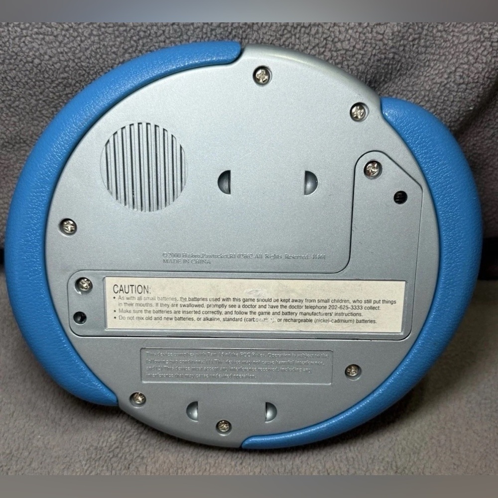 Catch Phrase Electronic Handheld Game Original 2000 Toy Blue & Silver TESTED - Picture 2 of 4